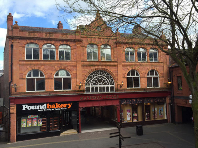 Makinson Arcade Entrances